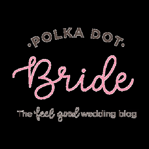 Logo Wedding GIF by Polka Dot Bride