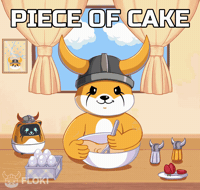 Piece Of Cake Crypto GIF by FLOKI