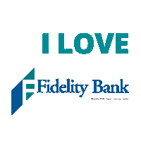 FBMarketing logo bank banking fidelity Sticker