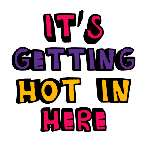 UnknownArtist298 hot summer pink yeah Sticker