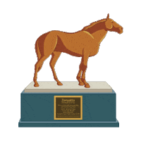 Zenyatta Sticker by Santa Anita Park