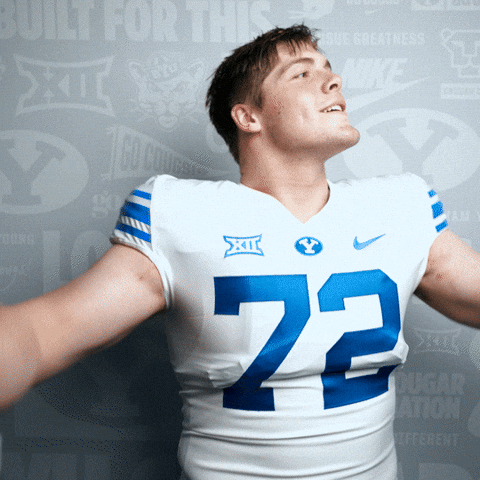 Byu Football Gocougs GIF by BYU Cougars