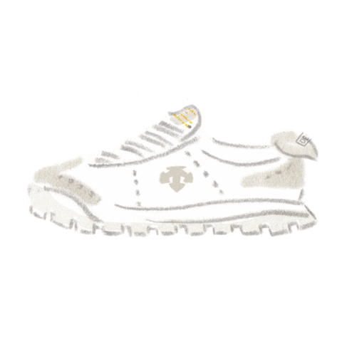 데상트블랭크 Sticker by DESCENTE