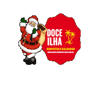 Natal Familia Sticker by Sorveteria Doce Ilha
