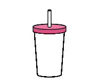 Tired Iced Coffee Sticker