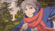 running GIF by Funimation
