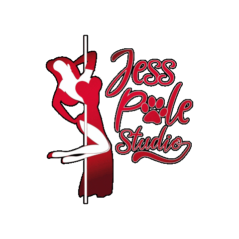 Pole Cat Sticker by Jess Pole Studio