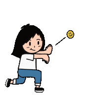 Smiley Face Love Sticker