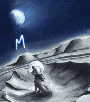 MoonDoggy3327 love dog moon good night GIF