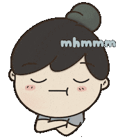 Happy Girl Sticker