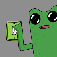 Shut It Down Good Night GIF by fwogs