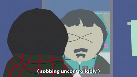 mirror crying GIF by South Park 