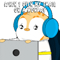 Im Out Good Night Sticker by Pudgy Penguins