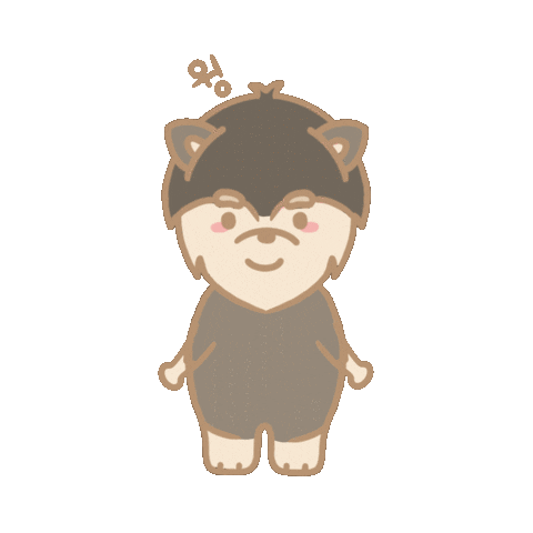 Dog Wink Sticker