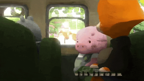 Drawing Pig GIF by Tonko House
