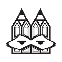 I See Dee Sticker by Stamatia Alexaki