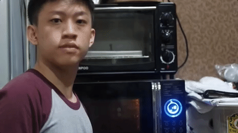 microwave bread GIF by Rich Brian