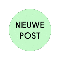 DeGrotePost post dgp nieuwepost dgppost Sticker