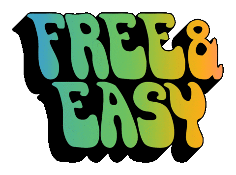 Rainbow Gradient Sticker by Free & Easy