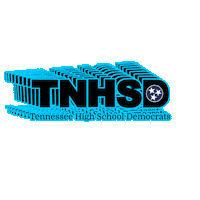 High School Democrats Sticker by Virginia Young Democrats Teen Caucus