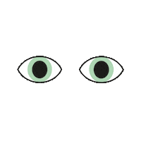 Eyes No Sticker by GUERILLA