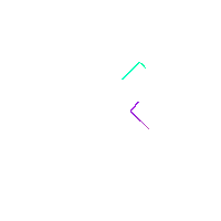rainbow neon Sticker by BIXLER OFFICIAL