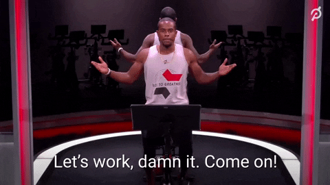 Alex Toussaint GIF by Peloton