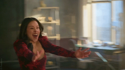Maia Mitchell Hug GIF by Good Trouble