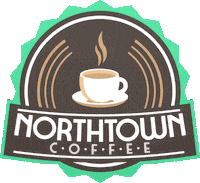 NorthtownCoffee coffee organic coffeecup coffeebeans Sticker