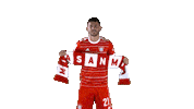 Happy Lucas Hernandez Sticker by FC Bayern Munich