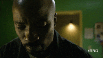 Looking Luke Cage GIF by NETFLIX