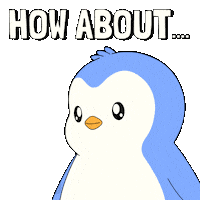 No Go Penguin Sticker by Pudgy Penguins
