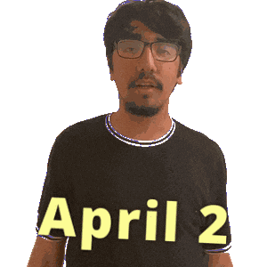 April 2 Sticker