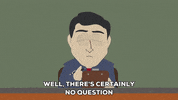 interview talking GIF by South Park 