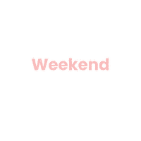 Weekend Sticker