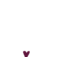 worteundorte love heart logo red Sticker
