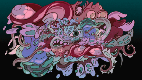animation art GIF by Micah Buzan