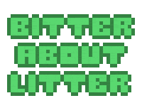 Pixel Art Go Green Sticker