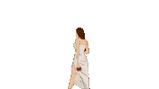 Ellenmunyand catwalk gigi hairflip iconic sassy whatever lady woman walk hadid model Sticker