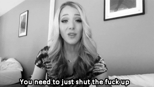 angry jenna marbles GIF
