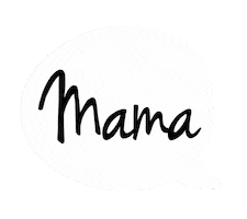Mom Mother Sticker by Nadine Chaignat