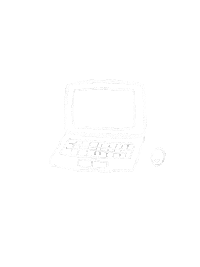 r5dh84bmyqLUANWENTINGMIA work white computer 白 Sticker