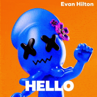 Greetings Hello GIF by Evan Hilton