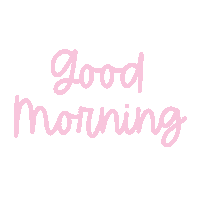 Good Morning Justjess Sticker by Just Jess Cake Co