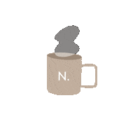 Tea Time Sticker by Nhu Nhu