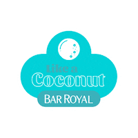 barroyal coconut barroyal bar royal barroyalcoconut Sticker
