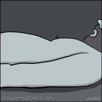 vampire bat sleeping GIF by Underdone Comics