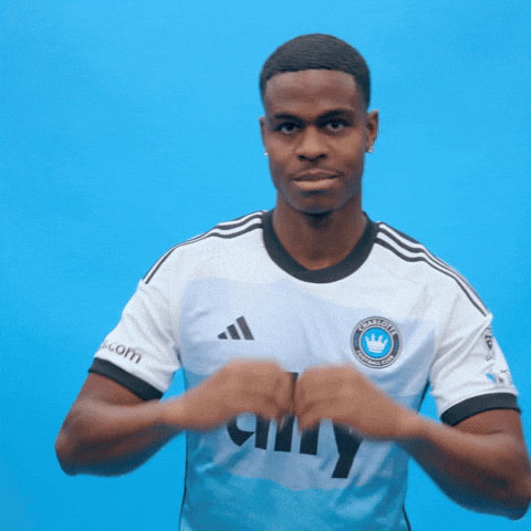 Heart Love GIF by Charlotte FC