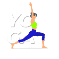 Yoga Meditation Sticker by Bodytech Company