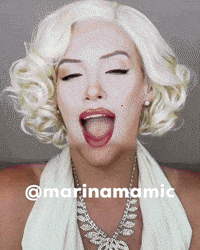 marinamamic marilynmonroe makeuptransformation marinamamic marinamamicmakeup GIF